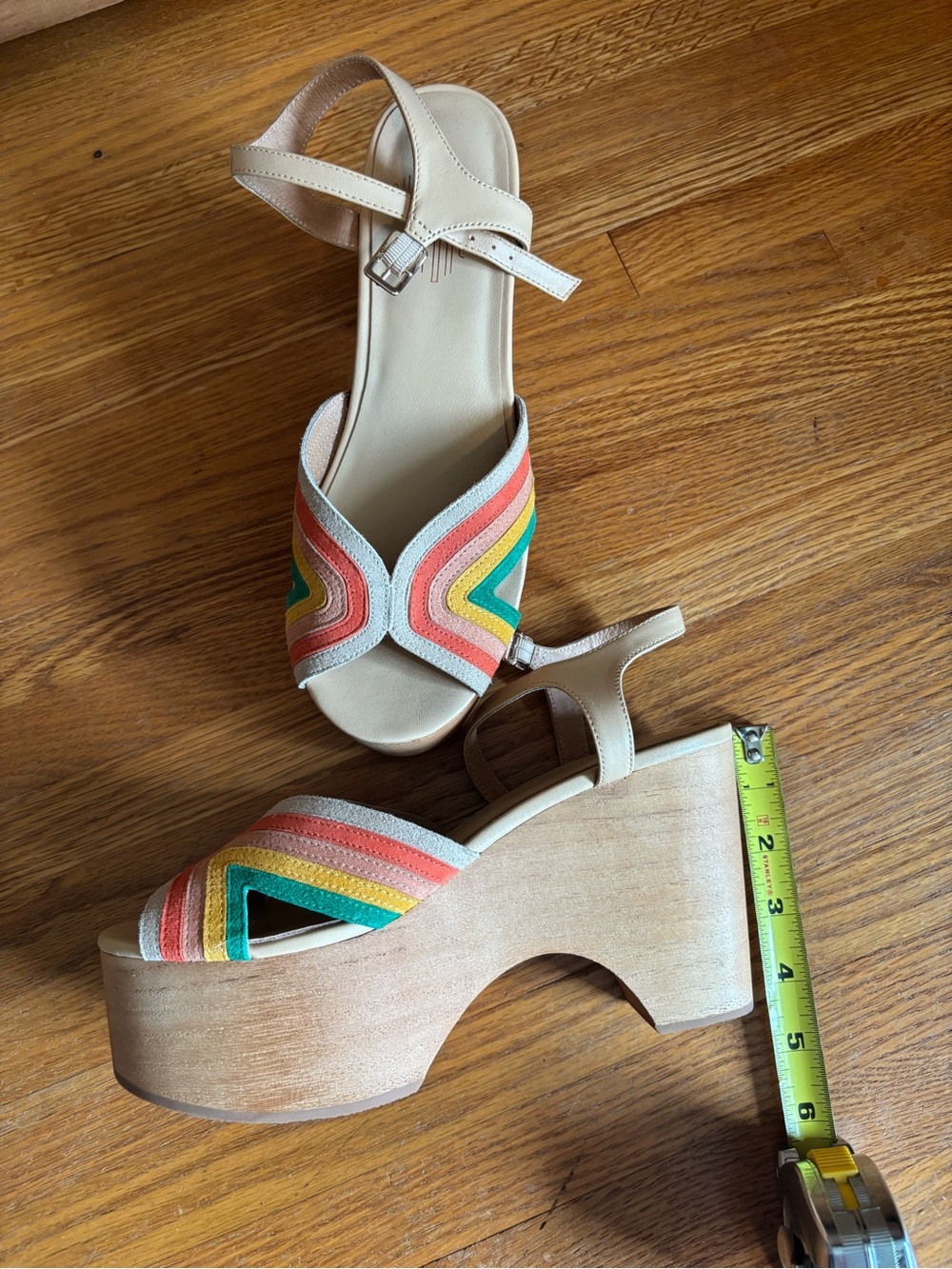 Charlotte Stone Donna Rainbow Platforms - 8 - unworn! - Picture 3 of 11